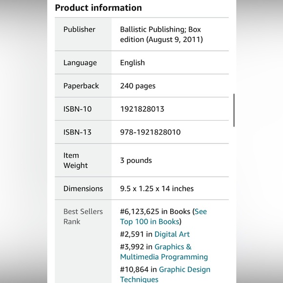 🆕 Ballistic Expose 9 Digital Art Coffee Table Book - Picture 10 of 10
